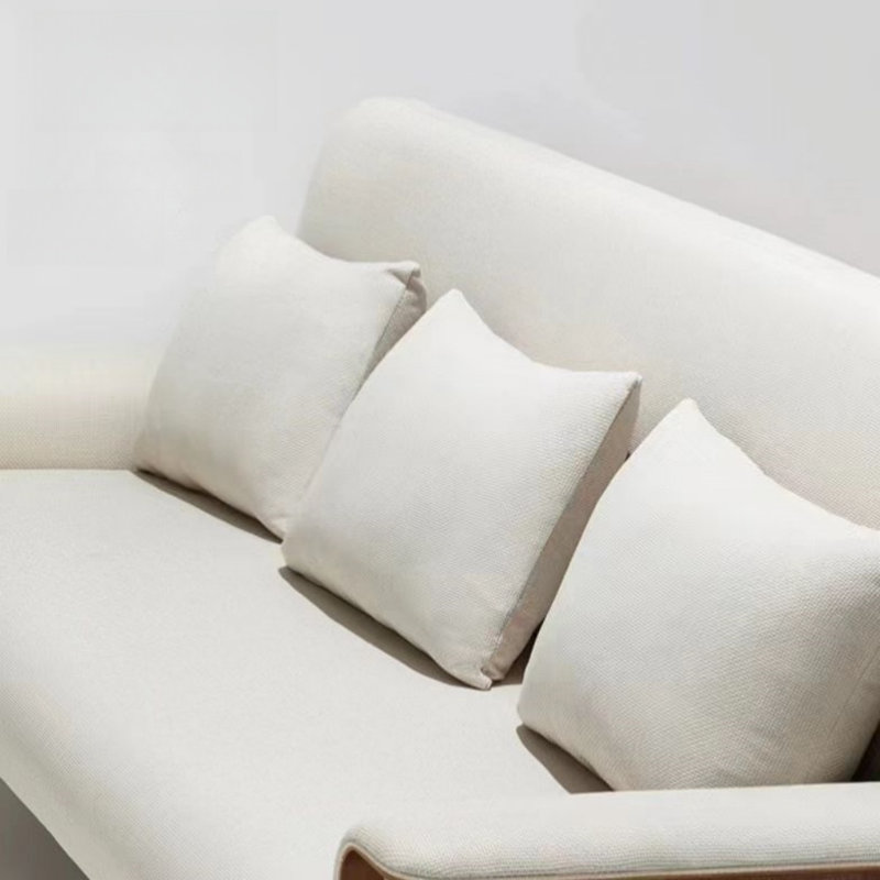 Mid-century Minimalist Fabric Sofa