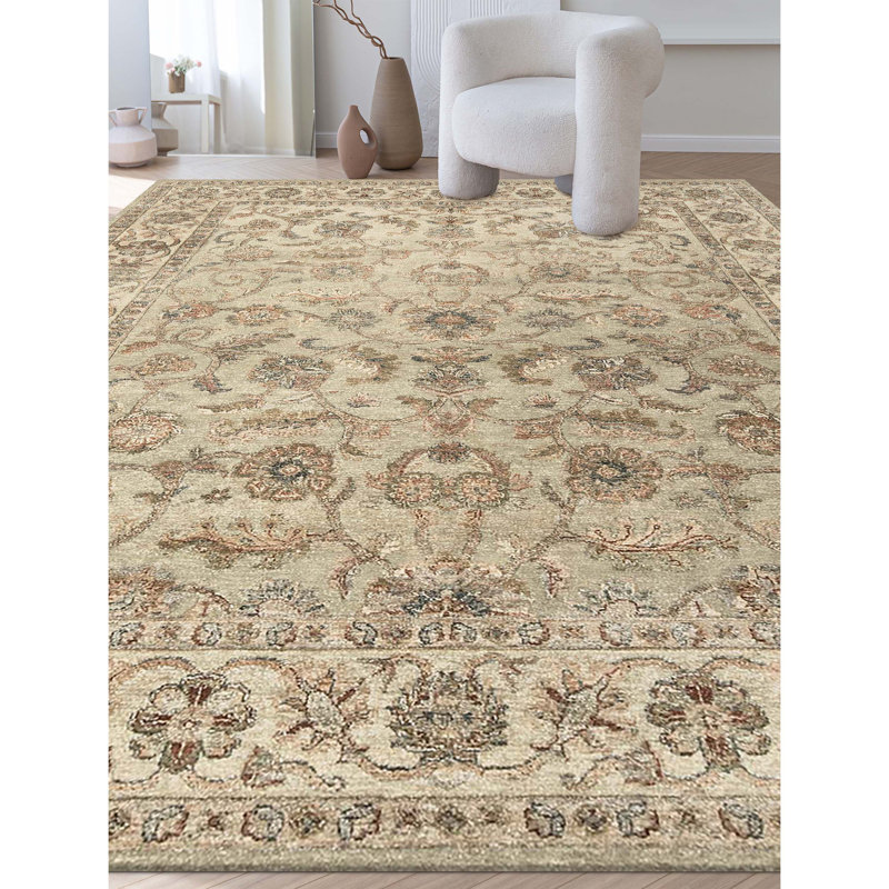 One-of-a-Kind 7'11" X 9'11" Hand Knotted Area Rug