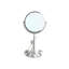 White Orchid Flat Metal Mirror