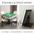 42mm Tiles Automatic Mahjong Table – Ultra-Thin Foldable Design, Compatible with 152-Tile American Mahjong Rules, Easy to Assemble, Perfect Mother's Day Gift-119696406