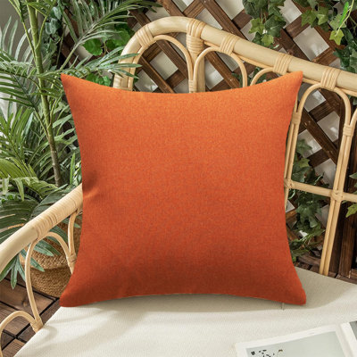 Set of 2 colorful Indoor/Outdoor Throw Pillows Lumbar support FULL set with inserts 18"x18"