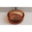 Lavabo vasque de salle de bain rond en résine 16 "MonBlari-133148223