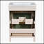 Meuble-lavabo 24 po avec lavabo en céramique