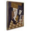 «Wine Jug And Glass», reproduction sur toile tendue-22560024
