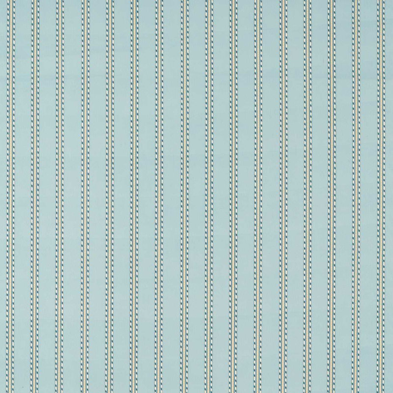 Holland Park Stripe Fabric, Mineral Blue