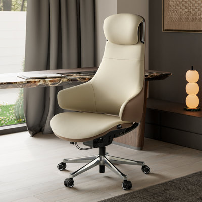 Serene Ella Modern Comforts Executive Chair (Napa Leather)