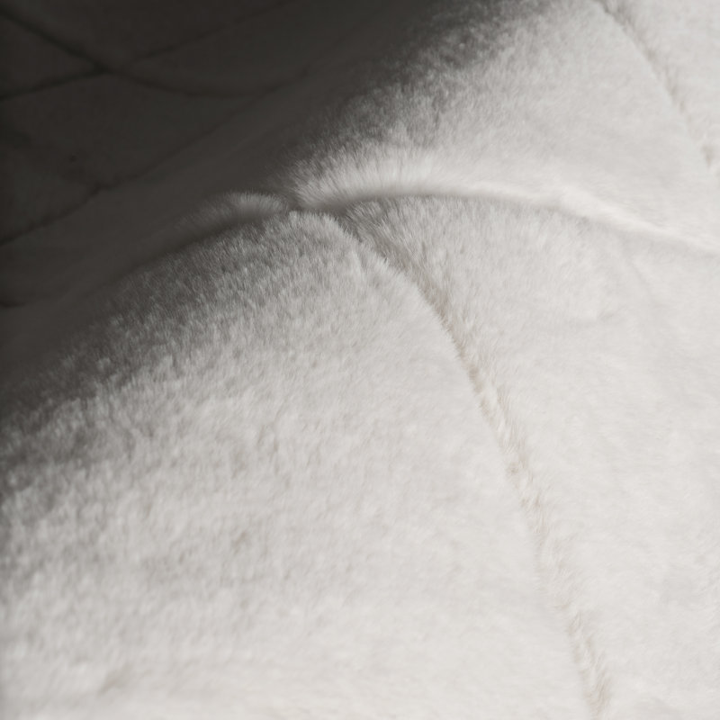 Tessera Grid Plush Cloud Washable Rug, Rectangle 8' x 10'