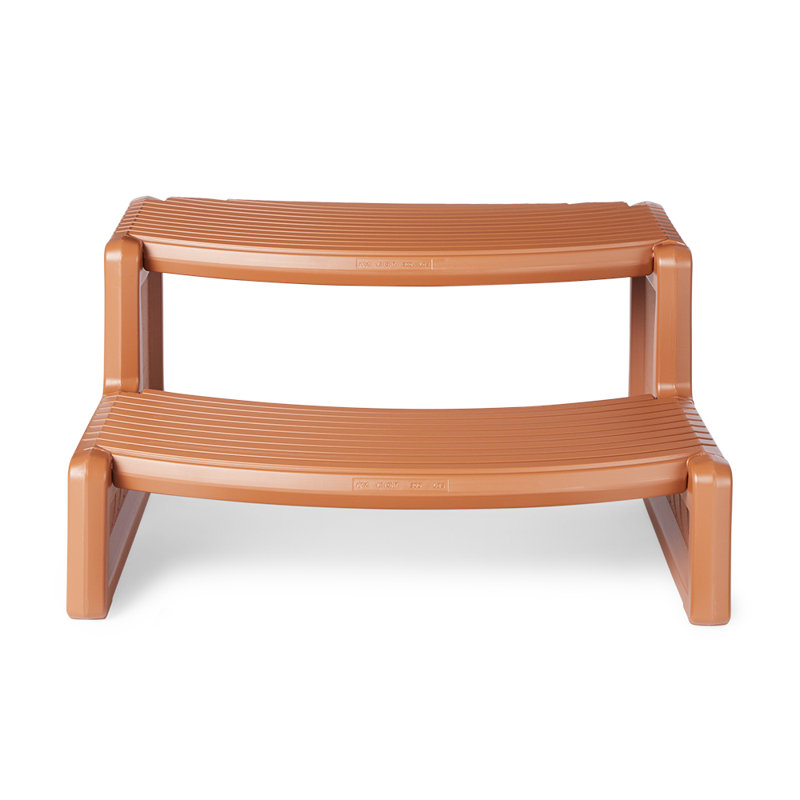 Handi-Step Spa/Patio Step Black, Redwood