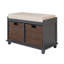 Banc de rangement en tissu Arnott