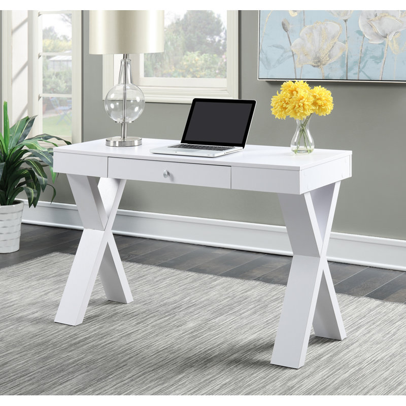 Sariaha Writing Desk, White
