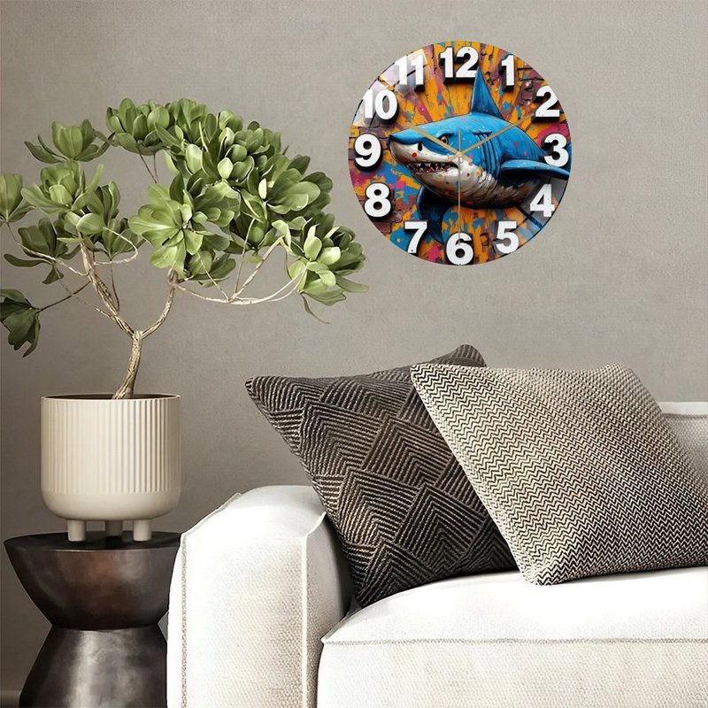 Horloge murale 12 po