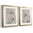 Blossom Study I Blossom Study I - Matted and Framed Under Acrylic Glass, Set of 2, Large Living Room Wall Art