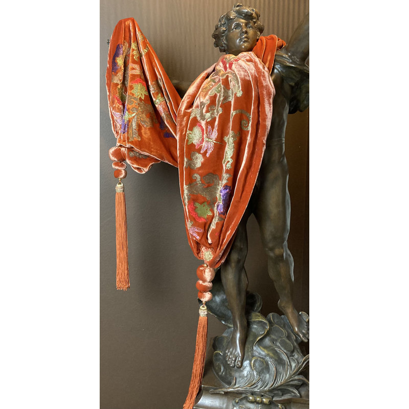 Day Blossom Velvet Bed Runner
