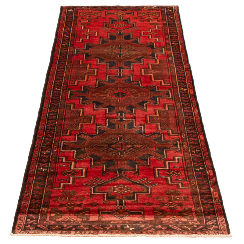 Tapis rouge Anadol unique en son genre 3 pi 5 po x 9 pi 6 po