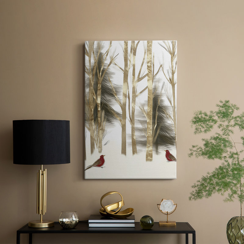 Art de Noël des Fêtes de Noël - galerie sur mesure Cavas, H 48 po x l 32 po