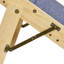 Escaliers / marches pour animaux en bois Latitude Run®, escalier pliable pour chien en bois 2 en 1 pour lits