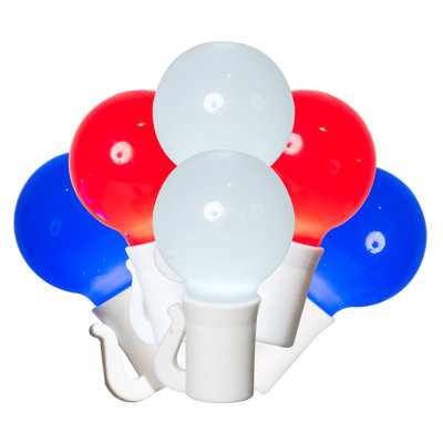 Ceramic G30 LED Christmas Light Set