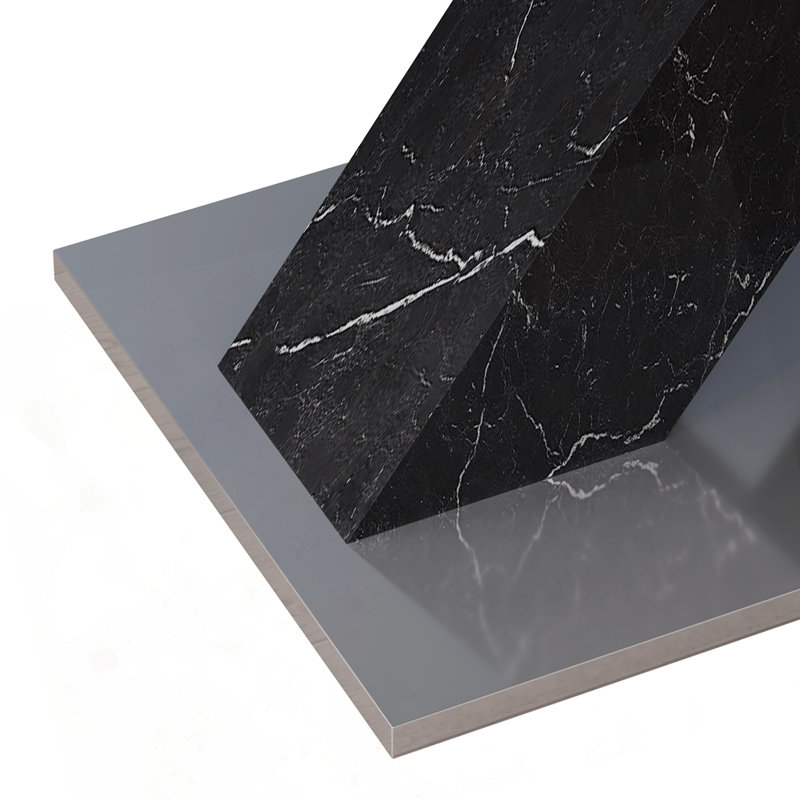 Table de salle à manger moderne, Noir