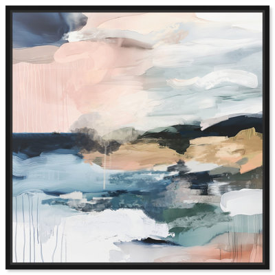 Art abstrait sur toile Alila par Art Remedy