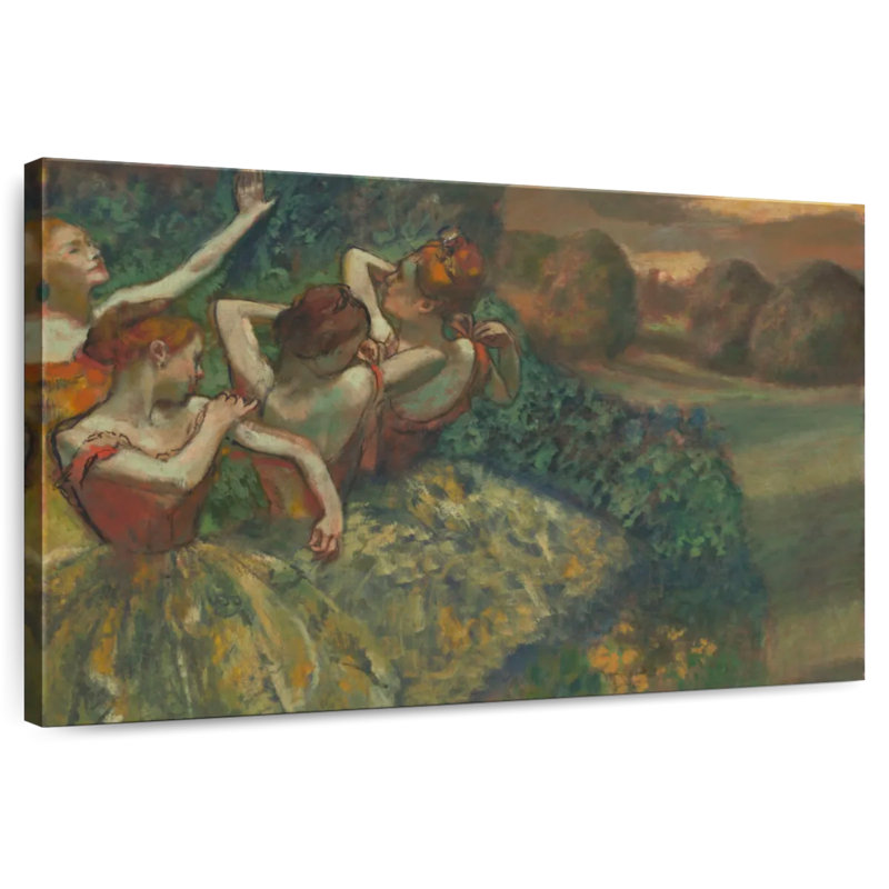 Enn Four Dancers, 30" H x 45" W