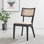 Chaise en bois Modway Caledonia