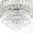 Everby 3-Light Empire Crystal Flush Mount Chandelier-641574043