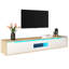 Unfinished TV Stand for TVs up to 58" with Fireplace Included