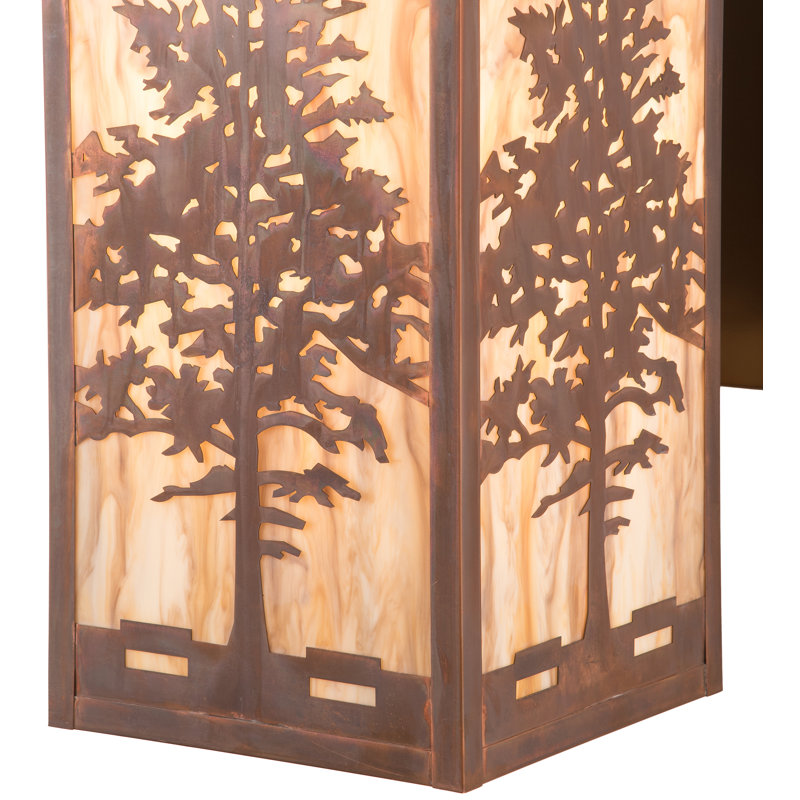 Applique murale encastrée 1 lumière Tamarack Vintage, H 28,5 po x l 14 po x P 16,5 po