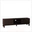 Console multimédia moderne Mid-Century avec 4 tiroirs et gestion des câbles, console de télévision pour téléviseur de 75 po ou moins, centre de divertissement pour le salon et le bureau-129912003