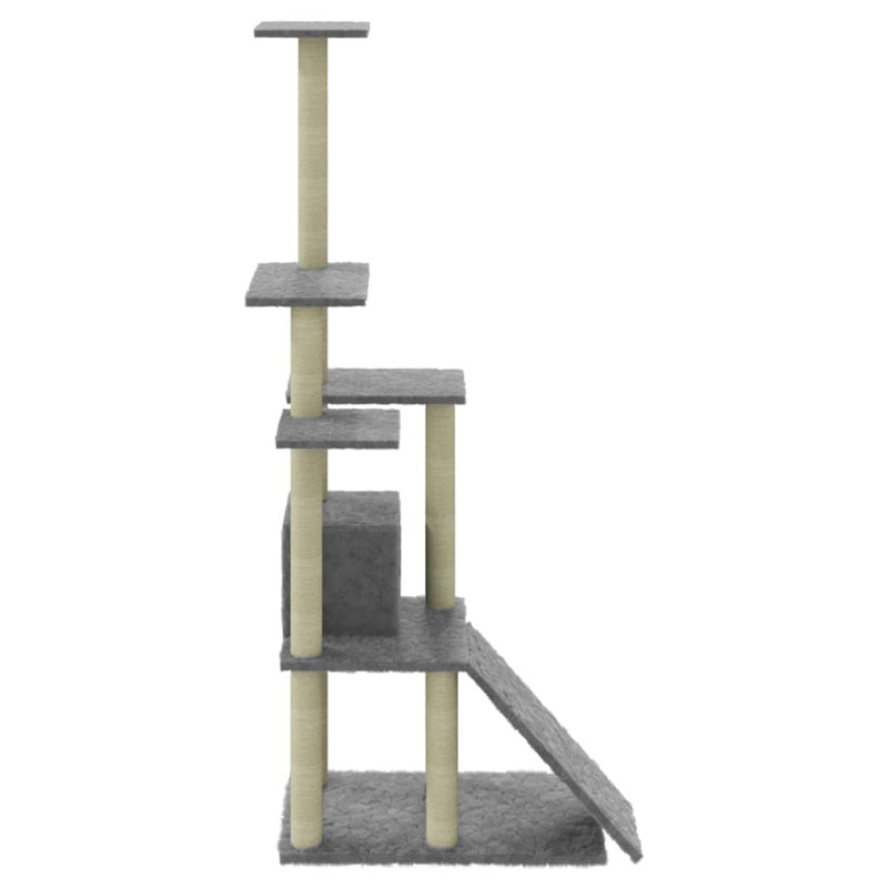 Ruislip 155cm H Cat Tree, Light Grey