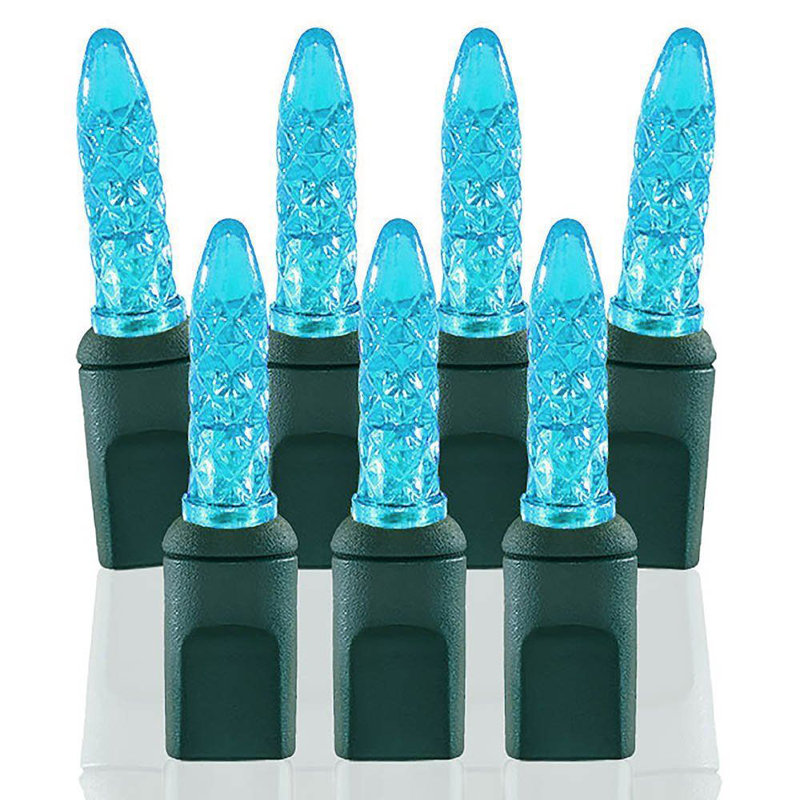 9.5'' LED String Lights, Teal