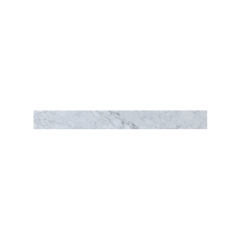 Dosseret Jeroma de Carrare blanc de 36 pouces