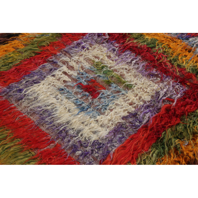 One-of-a-Kind 3'10" X 6'8" Hand Knotted Area Rug