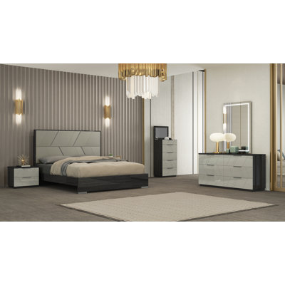 Solid Wood Piece Bedroom Set
