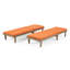 Chaise longue avec coussins Muir Sun-2077926116