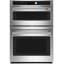 30" Self-Cleaning Convection Electric Double Wall Oven with Built-in Microwave