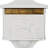 Aluminum Post Mounted Post box with Magnetic Closure and with Newspaper Compartment-50562769
