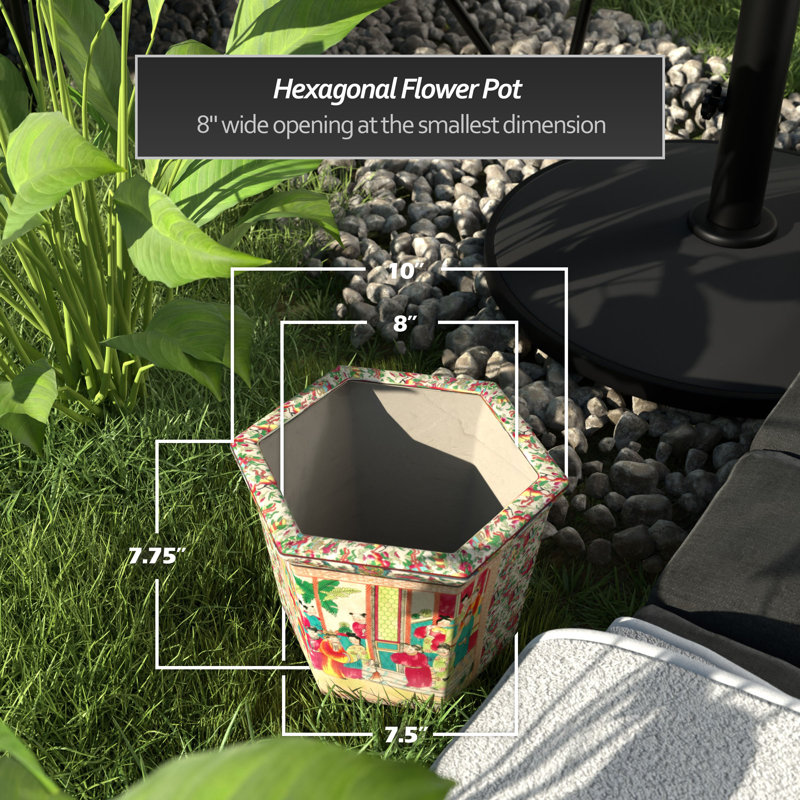 Jardinières en pot