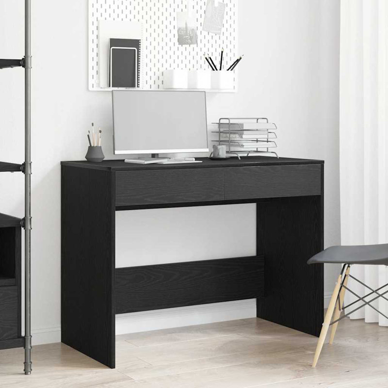 Gargiulo Writing Desk, Black Oak
