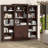 70" Tall Bookshelves And Bookcases With Doors Large Bookshelf With Drawers, Farmhouse Bookcase With Storage Cabinet, Standing Display Storage Bookshelf For Home Office,-811312362