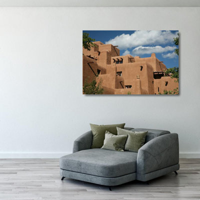 Adobe Pueblo, Santa Fe, Nouveau-Mexique
