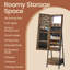 Freestanding Jewelry Armoire