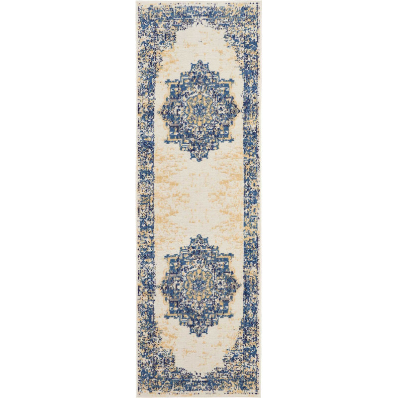 Skender Oriental Indoor Rug, Runner 2'3" x 7'6"