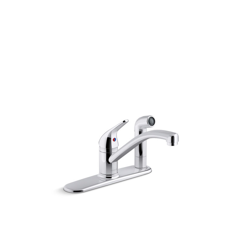 Single Handle Kitchen Faucet with Side Spray