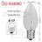 25 Lt Ceramic C9 Old Fashioned Light