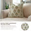 Housse de coussin décoratif Fab Fabine, vert, brun, doux, housse de coussin d'appoint durable, "feu tricolore"-108106753-108106758