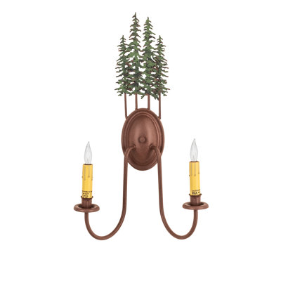Lampe murale bougie 2 lumières Yair