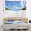 Tapisserie panorama seascape seychellois island-28486821