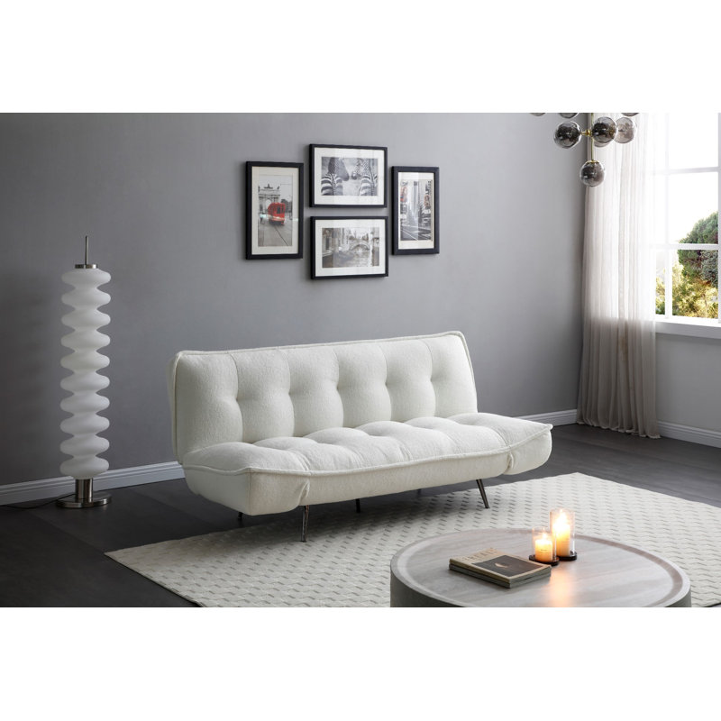 Dichiera 3 Seater Sofa Bed, Cream