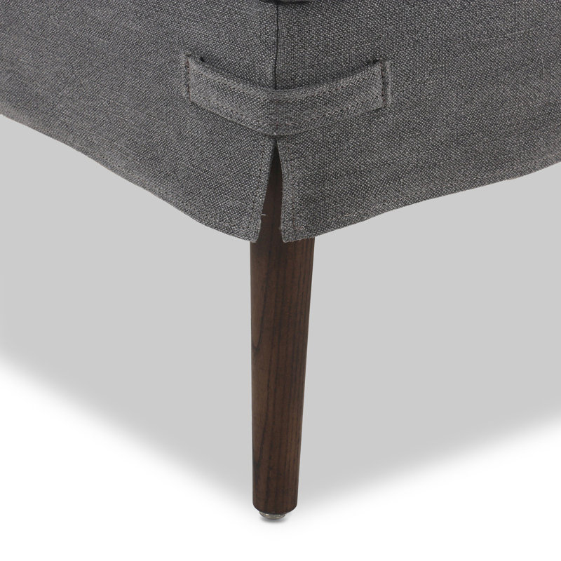 Cole Ottoman, Gray